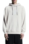 On Club Oversize Organic Cott Blend Hoodie In Silver
