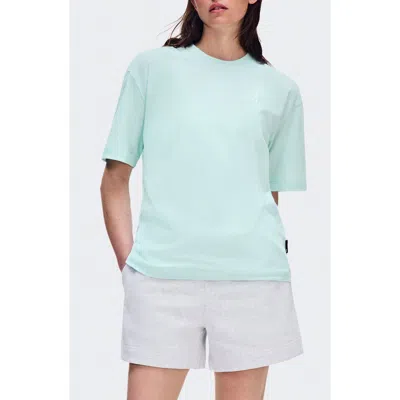 On Club T Oversize Organic Cott T-shirt In Green