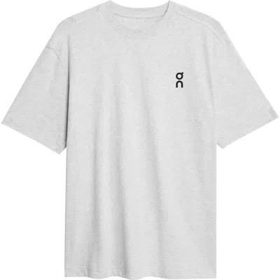 On Club T Oversize Organic Cott T-shirt In White