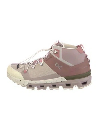 Pre-owned On Colorblock Pattern Athletic Sneakers In Pink