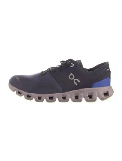Pre-owned On Colorblock Pattern Sneakers In Black