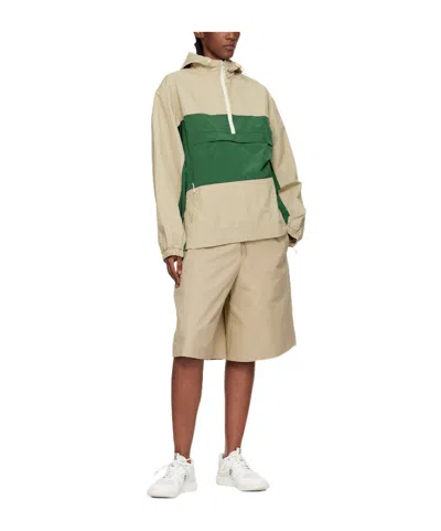 On Color-block Recycled Shell Jacket In Neutral
