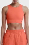 On Core 2-in-1 Crop Performance Tank In Blue