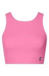On Core 2-in-1 Crop Performance Tank In Pink