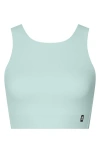 On Core 2-in-1 Crop Performance Tank In Green