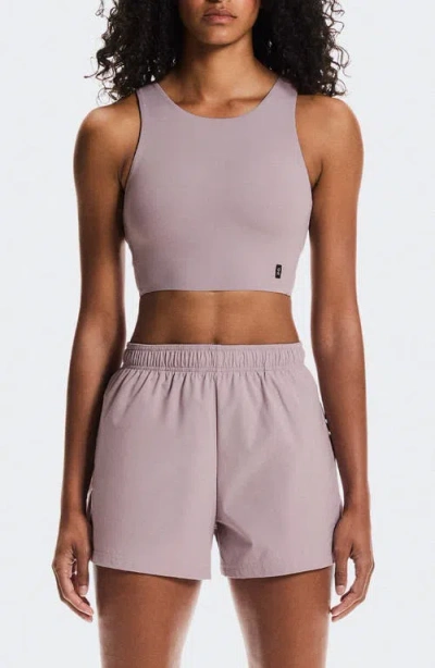 On Core 2-in-1 Crop Performance Tank In Pink