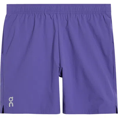 On Core 7-inch Running Shorts In Black