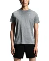 On Core Crewneck Logo Tee In Heather Gray