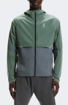 On Core Hooded Packable Running Jacket In Green