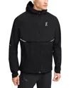 On Core Hooded Packable Running Jacket In Black