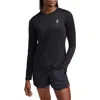 On Core Lg Sleeve Running T-shirt In Black