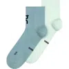 On Core Mid 2-pack Run Socks In Flurry/wash