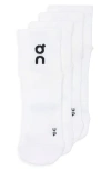 On Core Mid 2-pack Run Socks In White