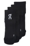 On Core Mid 2-pack Running Socks In Black