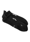On Core Run Low Cott-blend Socks In Black
