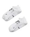 On Core Run Sock Low, 2 Pack In White