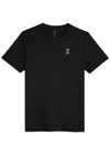On Club Logo-print Cott-jersey T-shirt In Black