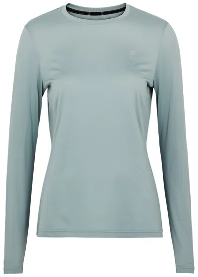 On Core Stretch-jersey Top In Mint