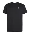 On Club Logo-print Cott-jersey T-shirt In Black