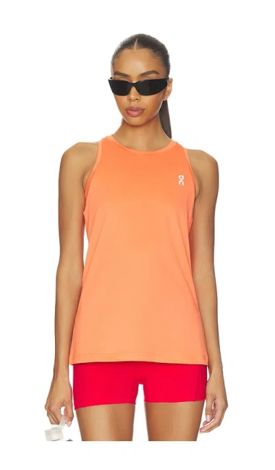On Core Tank In Orange