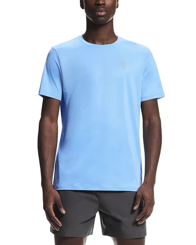 On Core-t Crewneck Logo T-shirt In Blue