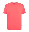 On Focus Logo-print Cott-blend Jersey T-shirt In Red