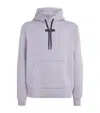 On Cott-blend Focus Tech Hoodie In Purple