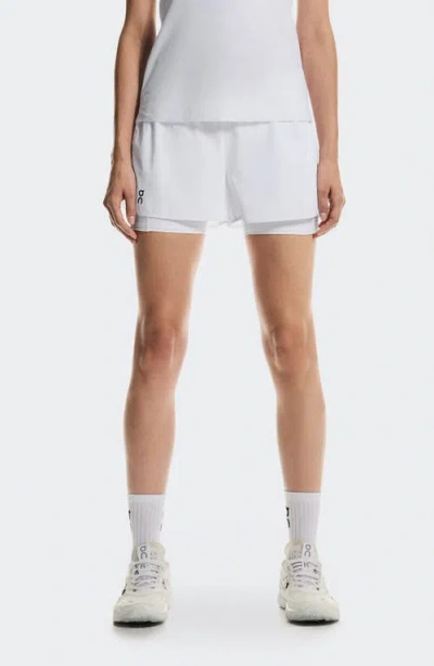 On Court 3-inch 2-in-1 Shorts In White