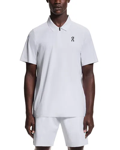 On Court Polo In White