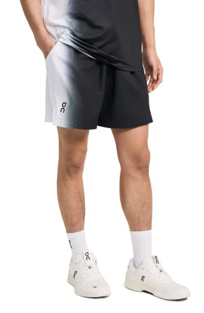 On Court Shorts In Black/ White