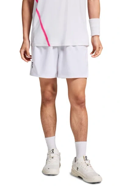 On Court Shorts In White