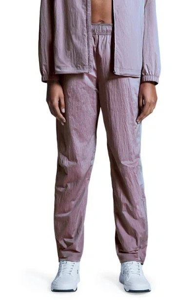 On Court Side Zip Pants In Pink