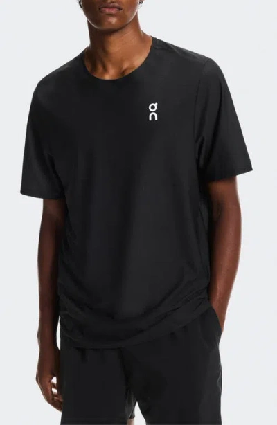 On Court-t Tennis T-shirt In Black