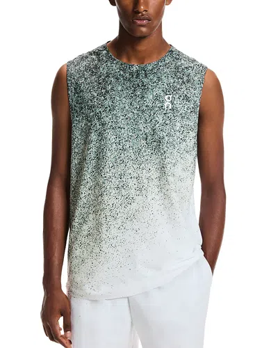 On Court Tank Fade In Gray