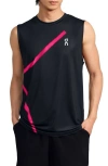 On Court Tank Top In Black