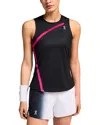 On Court Tank In Black