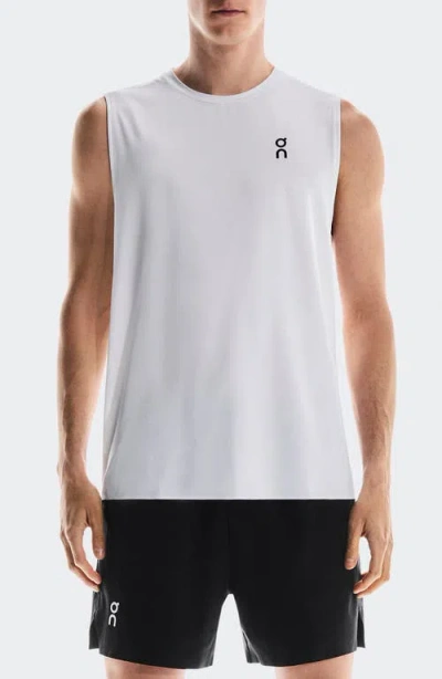 On Court Tank Top In White