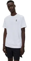 On Court Stretch Recycled-jersey T-shirt In All White