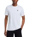 On Court Stretch Recycled-jersey T-shirt In All White