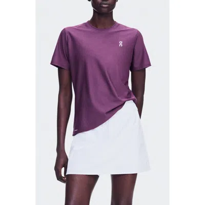 On Court T-shirt In Cassis