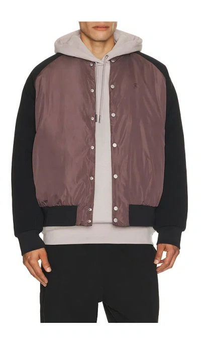 On Courtside Bomber In Brown