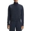 On Courtside Full Zip Jacket In Blue
