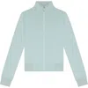 On Courtside Full Zip Jacket In Blue