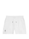 On Courtside Performance Shorts In White