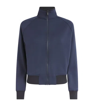 On Courtside Zip-up Jacket In Blue