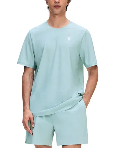 On Court-t Crewneck Tee In Blue