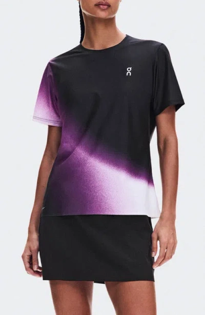 On Court-t Swing Performance T-shirt In Purple