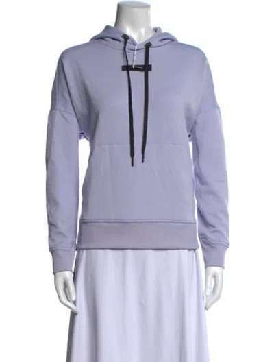 Pre-owned On Crew Neck Lg Sleeve Hoodie W/ Tags In Purple