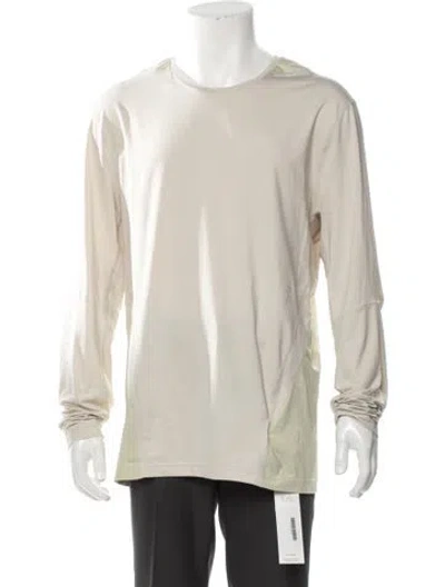 Pre-owned On Crew Neck Lg Sleeve Sweatshirt In Neutral