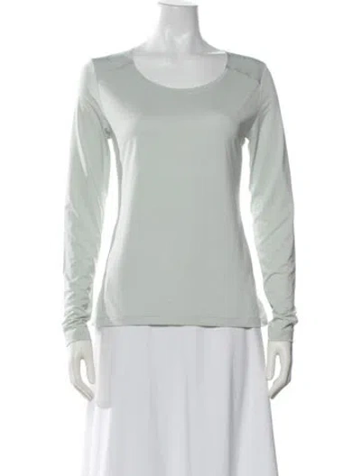 Pre-owned On Crew Neck Lg Sleeve T-shirt In Green